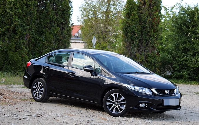 Honda Civic cena 48900 przebieg: 130000, rok produkcji 2016 z Pruszków małe 154